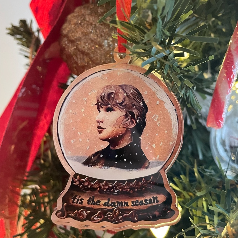 Taylor Swift Acrylic Ornament